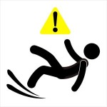 滑りやすい床での転倒事故防止